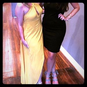 Yellow dress